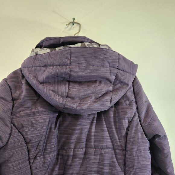 Firefly Womens Puffy Long Jacket Purple Size Large - Picture 7 of 13